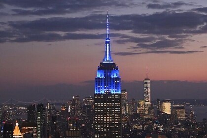 New York City Night Lights Helicopter Tour from New Jersey