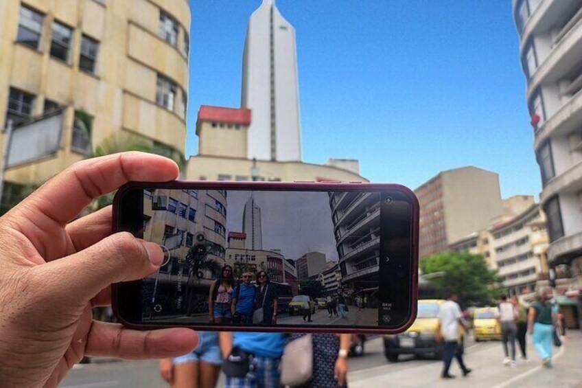 Walking Tour in the Center of Medellin with Artistic Guide Book