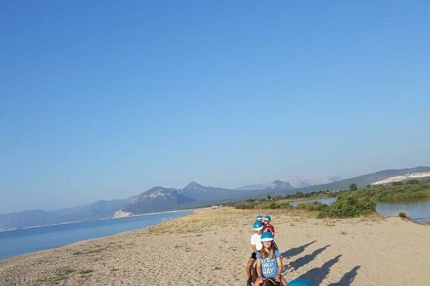 Horse Riding to Beach in Orosei