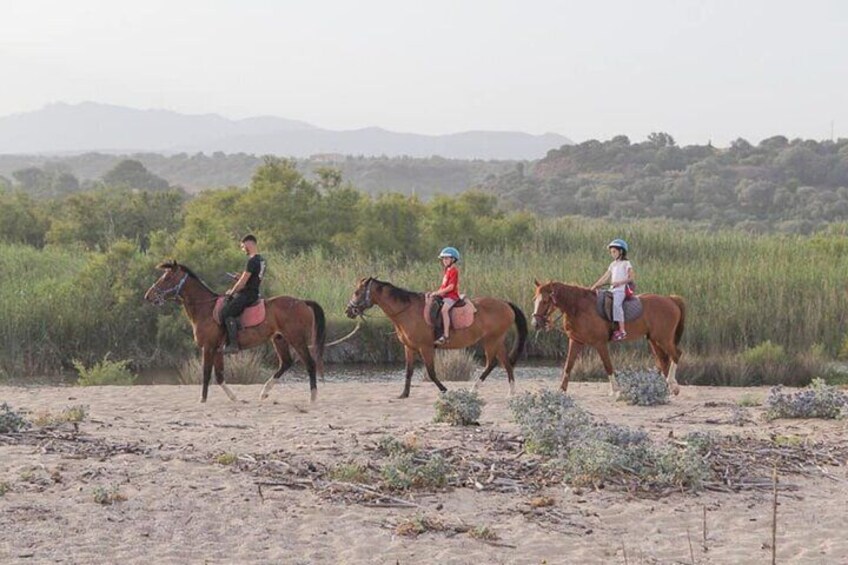 Horse Riding to Beach in Orosei