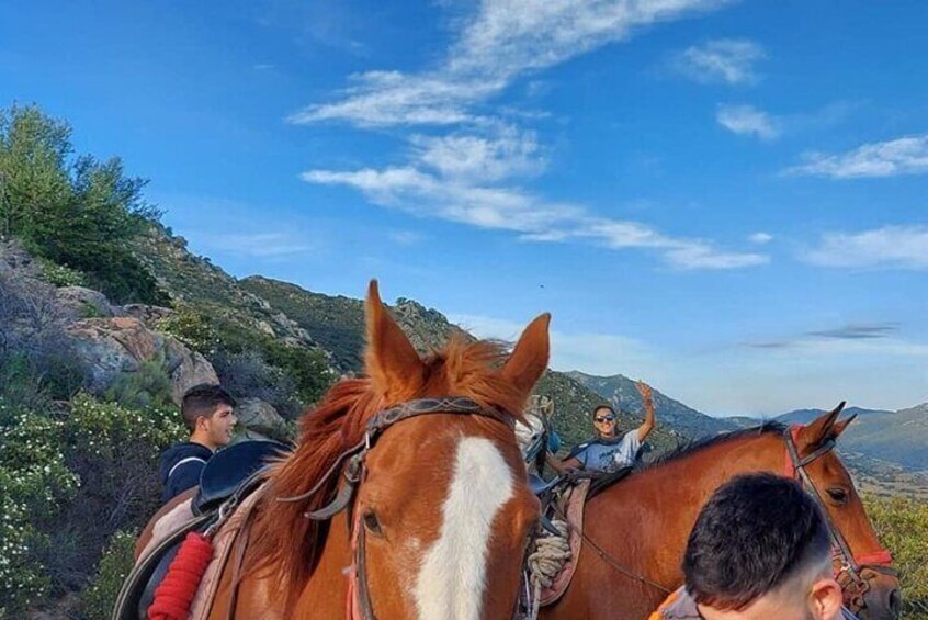 Horse Riding to Beach in Orosei