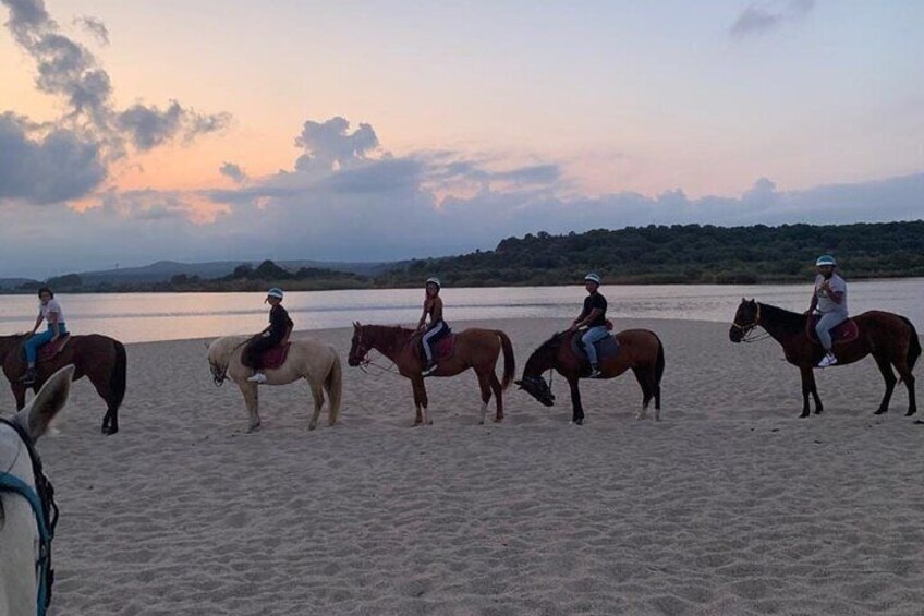 Horse Riding to Beach in Orosei