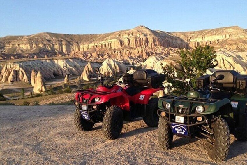 Experience Cappadocia's ATV Quad bike safari and uncover the enchanting yet lesser-explored parts of the fairy chimneys land