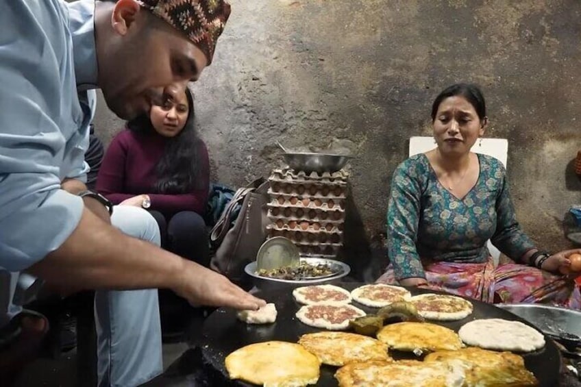 Making Newari Food