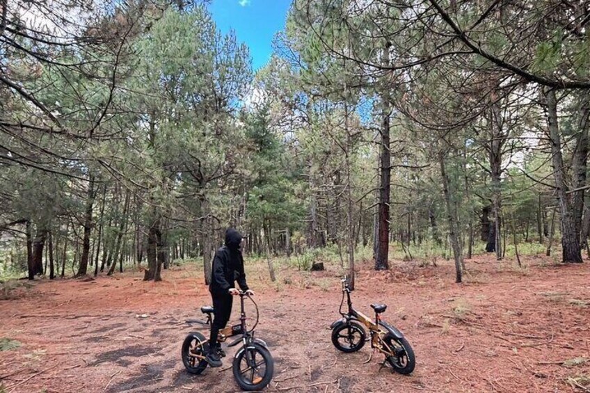 Private Electric Bike Activity in Izta Popo Park