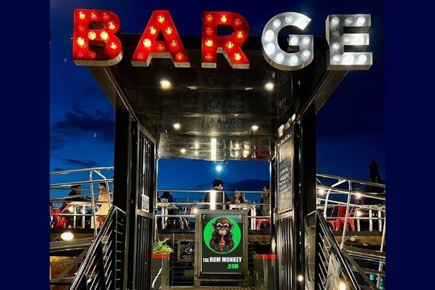 The Rum Monkey on Battersea Barge