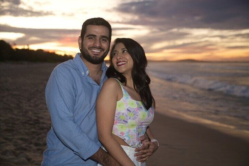 on the sand engagement