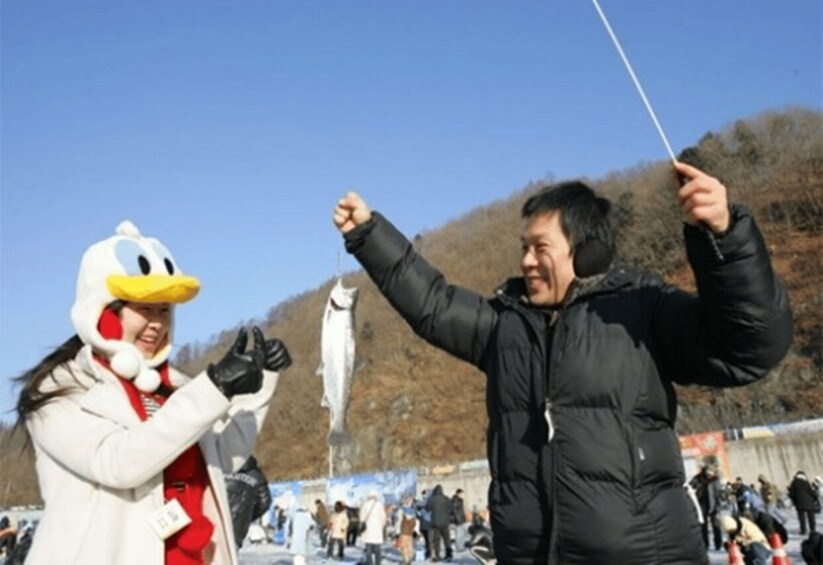 Picture 8 for Activity From Seoul: Hwacheon Ice Fishing and Lighting Festival Tour