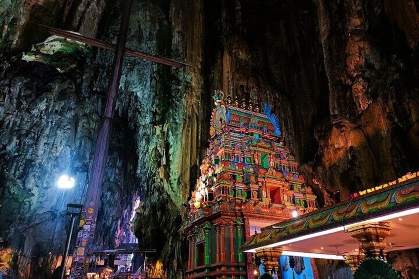 Private Night Tour Batu Caves and South Indian Dinner