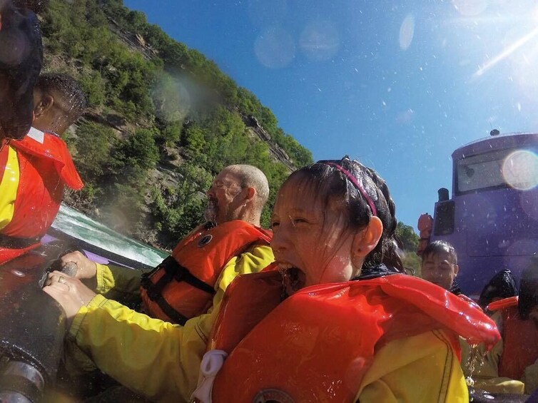 Open Jet Boat Ride on the Niagara River - US Trip