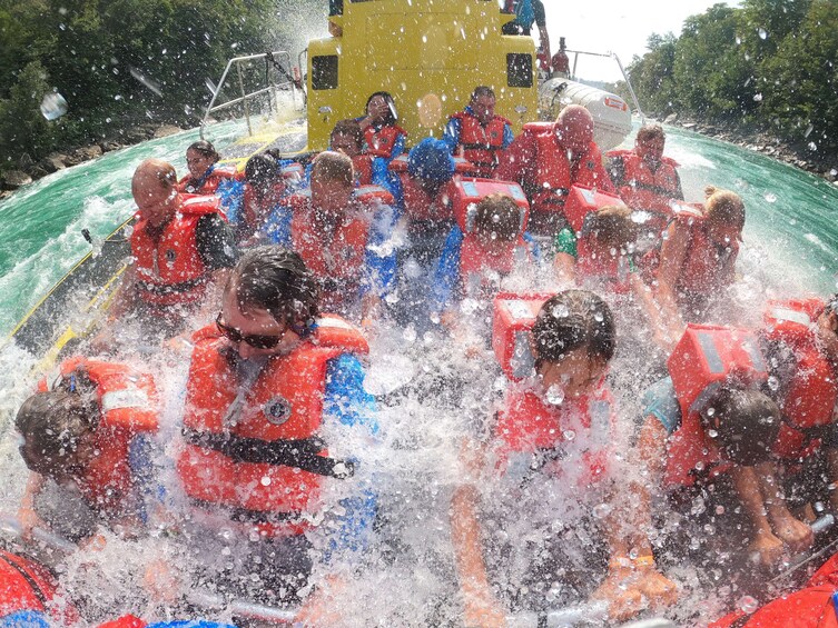 Open Jet Boat Ride on the Niagara River - US Trip