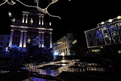 Caccia al tesoro di Lubiana e tour autoguidato dei punti salienti