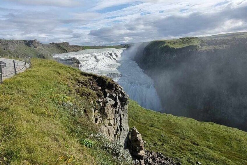 From Skarfabakki: Golden Circle Daytrip with Kerið Crater