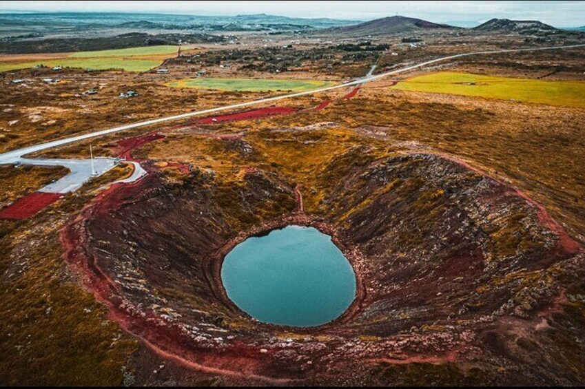 From Skarfabakki: Golden Circle Daytrip with Kerið Crater