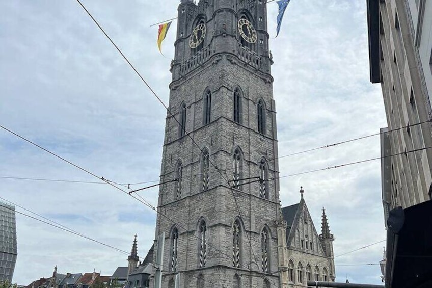 Ghent and Bruges of Belgium Full Day Private Tour from Paris