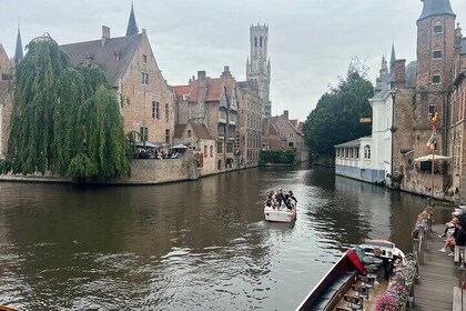 Ghent and Bruges of Belgium Full Day Private Tour from Paris