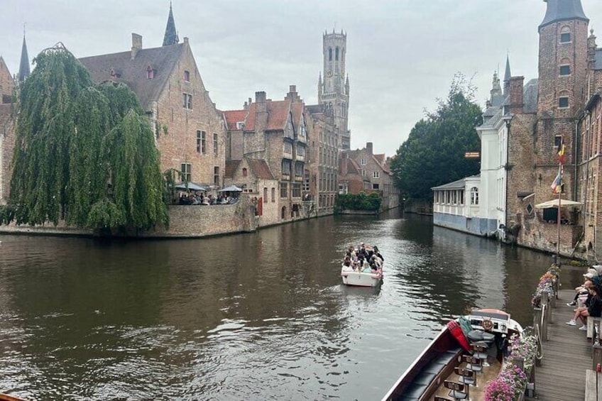 Ghent and Bruges of Belgium Full Day Private Tour from Paris