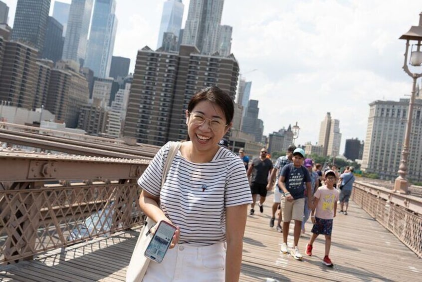 New York City Brooklyn Bridge Self Guided Game and Tour