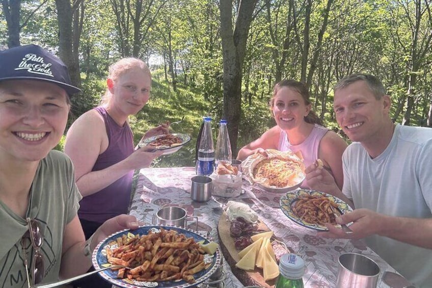 Picnic in nature