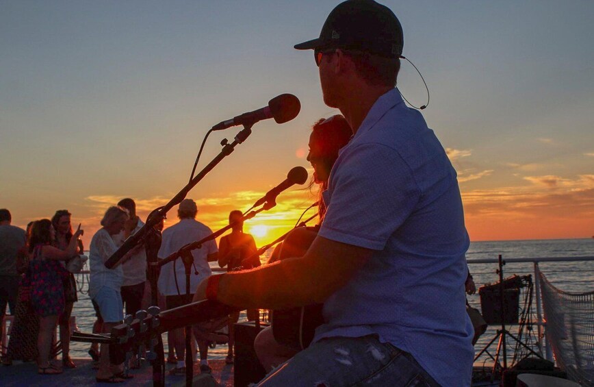 Picture 1 for Activity St. Augustine: Sunset Cruise with Live Music and Drinks