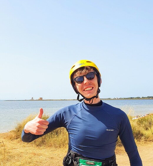 Kitesurfing lesson nearby Trapani