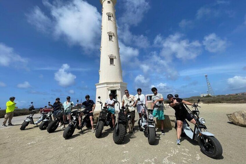 3 hour Electric scooter Island Tour in Aruba