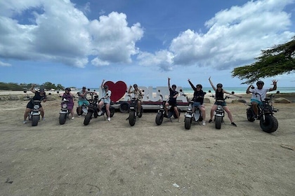 3 hour Electric scooter Island Tour in Aruba