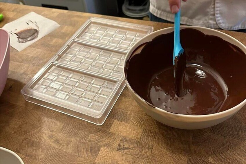 Tempering Dark Chocolate