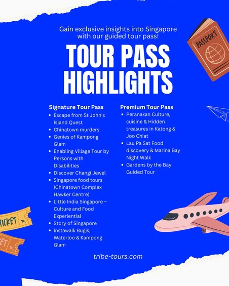 Singapore Guided Tour Pass