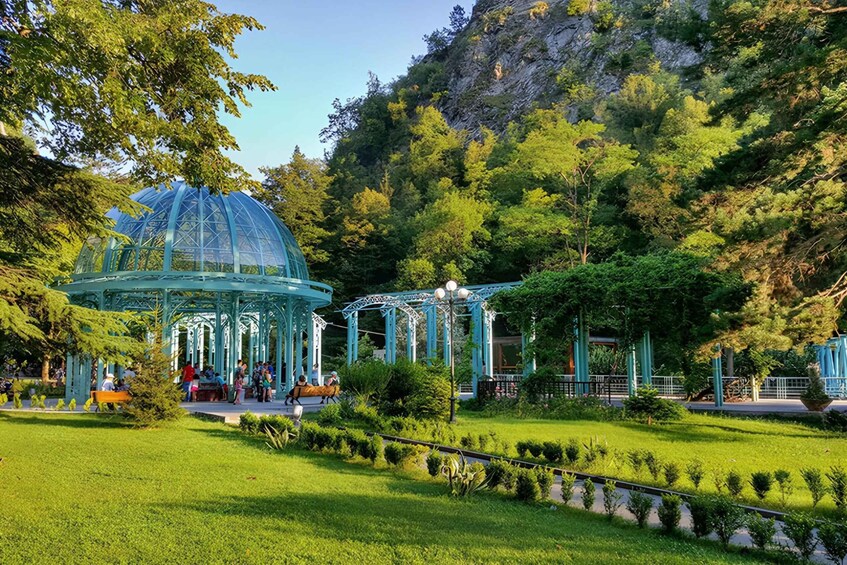 Picture 2 for Activity From Tbilisi: Borjomi, Rabati Castle, and Vardzia Day Tour