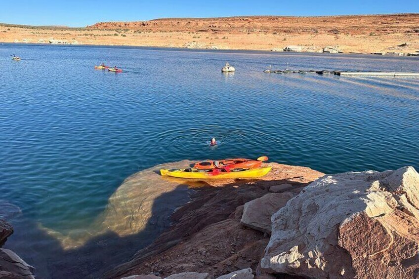 Antelope Canyon Lake Powell Guided Kayaking and Hike Tour