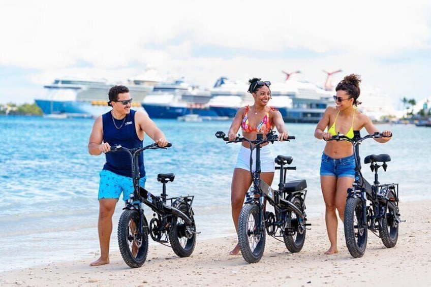 "Explore Nassau: Exclusive Private E-Bike Tour of the City!"