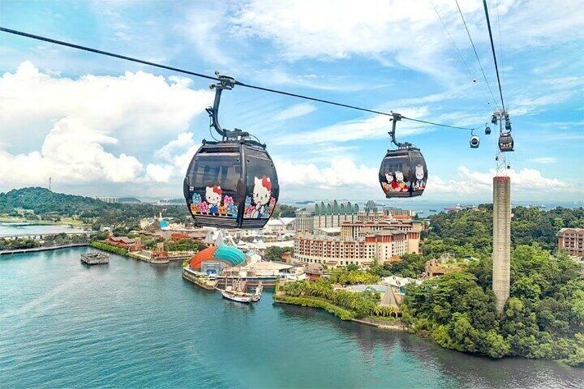 Singapore Sentosa Cable Car Sky Pass E-Tickets