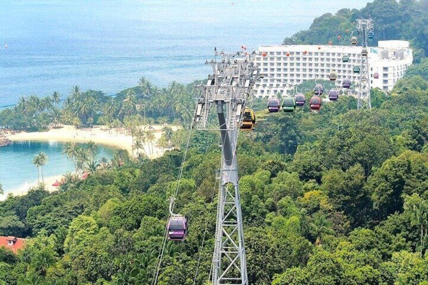 Singapore Sentosa Cable Car Sky Pass E-Tickets