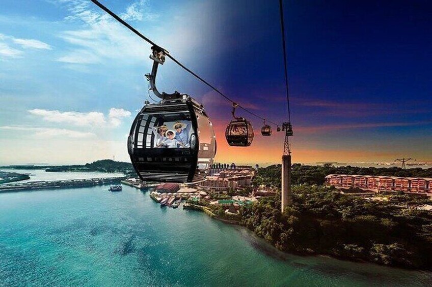 Singapore Sentosa Cable Car Sky Pass E-Tickets