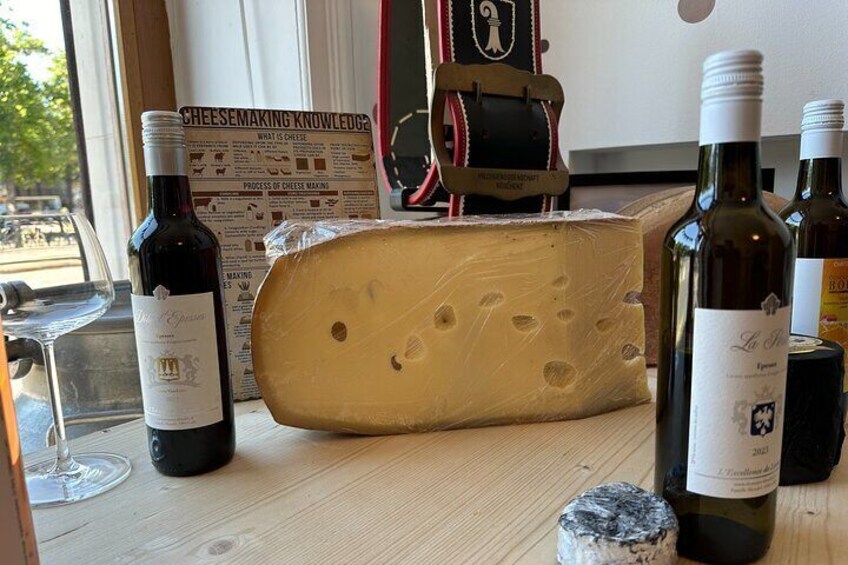 Cheese and Swiss Wine Tasting