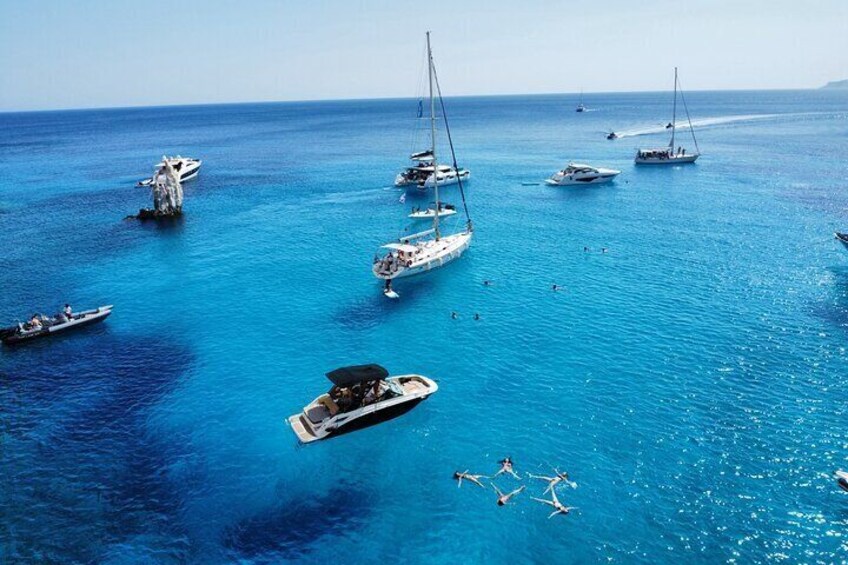 "Endless shades of blue''