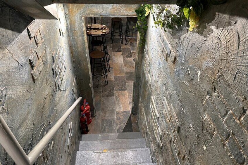 Staircase to Cellar