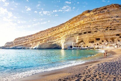 Matala Beach+Caves, Palace of Phaistos & Zaros Lake | Private