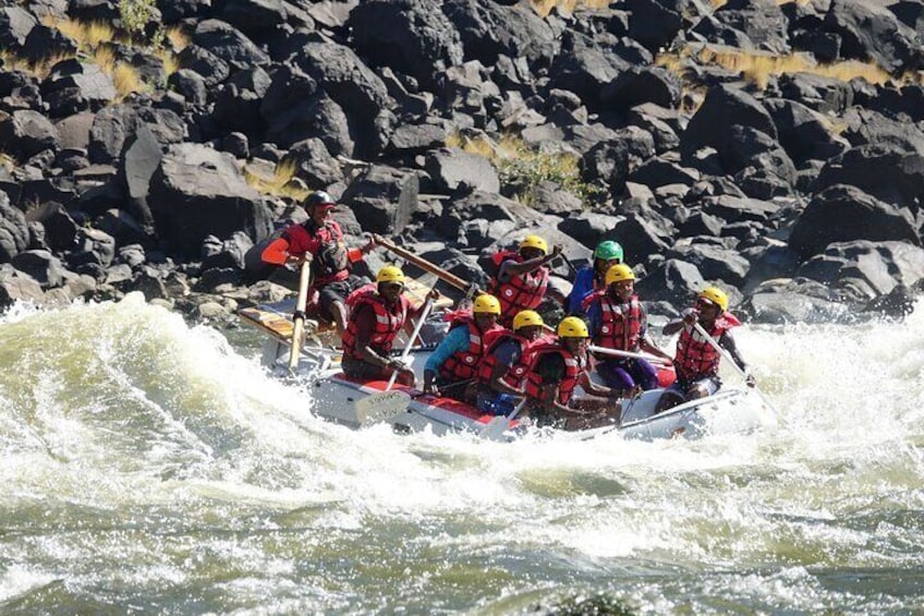 Full-Day White Water Rafting in Livingstone