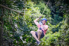 Zipline Over La Fortuna Waterfall