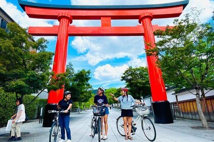 Pedal through Kyoto's iconic landmarks on an e-bike tour