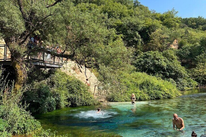 Blue Eye Motorbike Tour of Sarande