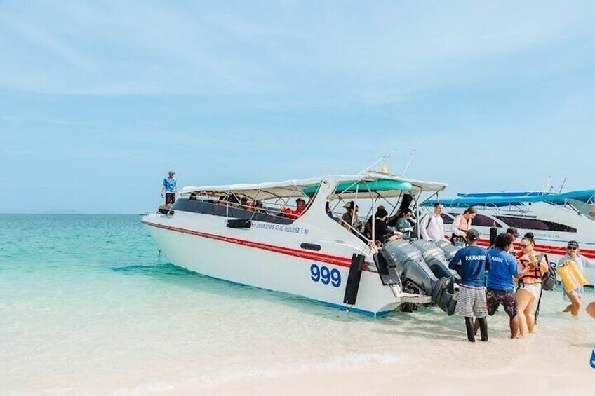 Half Day Tour in 3 Khai Islands from Phuket