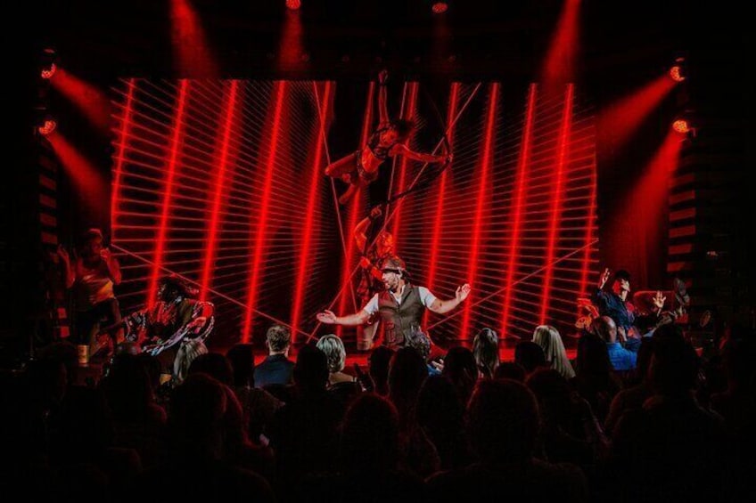 Adult Comedy Show & Cirque Live Performance at Woolworth Theatre