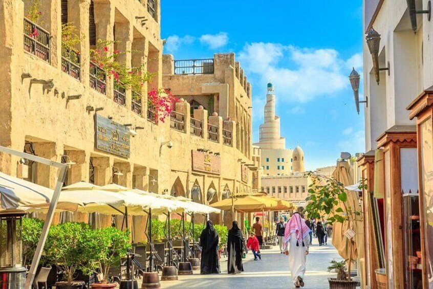 Doha Guided City Tour Souq Waqif, Katara, Pearl Qatar 