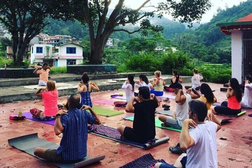 Outdoor Yoga Class