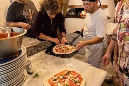 Private Pizza Making Class in Naples with Appetizers and Drink