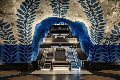 Private Underground Tour of the Stockholm Metro in Spanish.