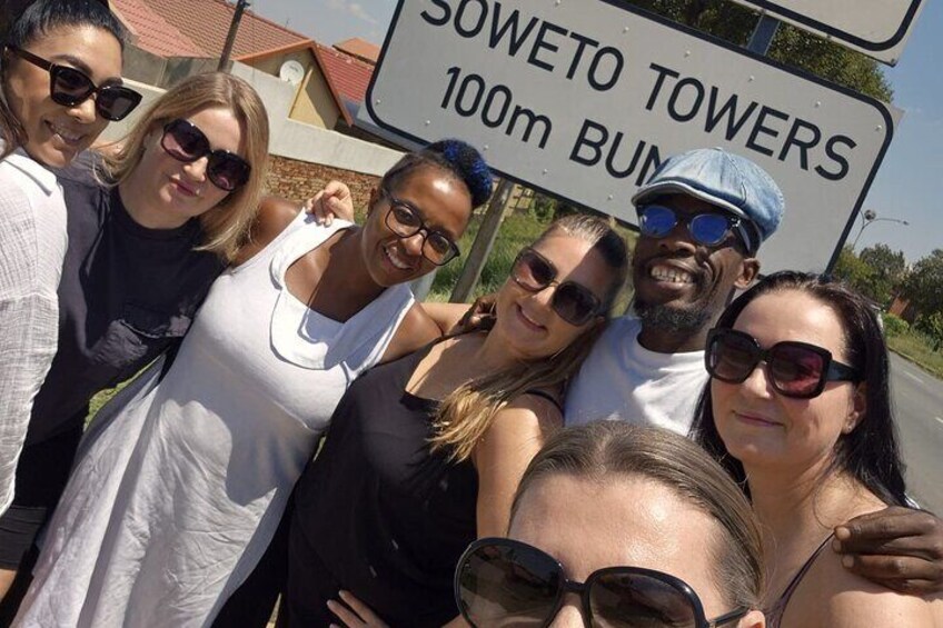 This airline crew keep coming back for more whenever landing in Johannesburg, Soweto has become their favourite hang out place